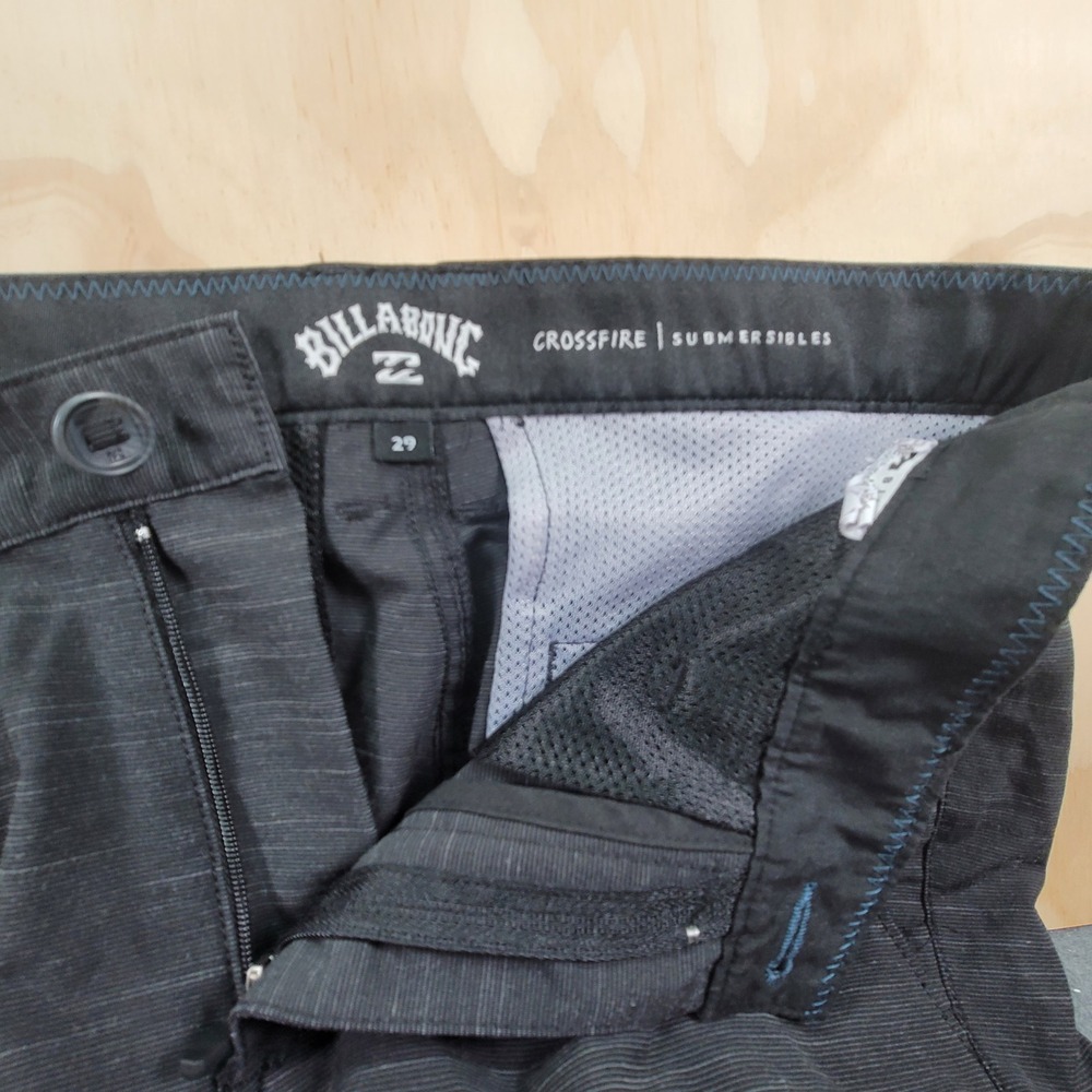 Billabong Crossfire Submersibles Hybrid Shorts Mens 29 Charcoal Gray Quick Dry - Picture 3 of 11